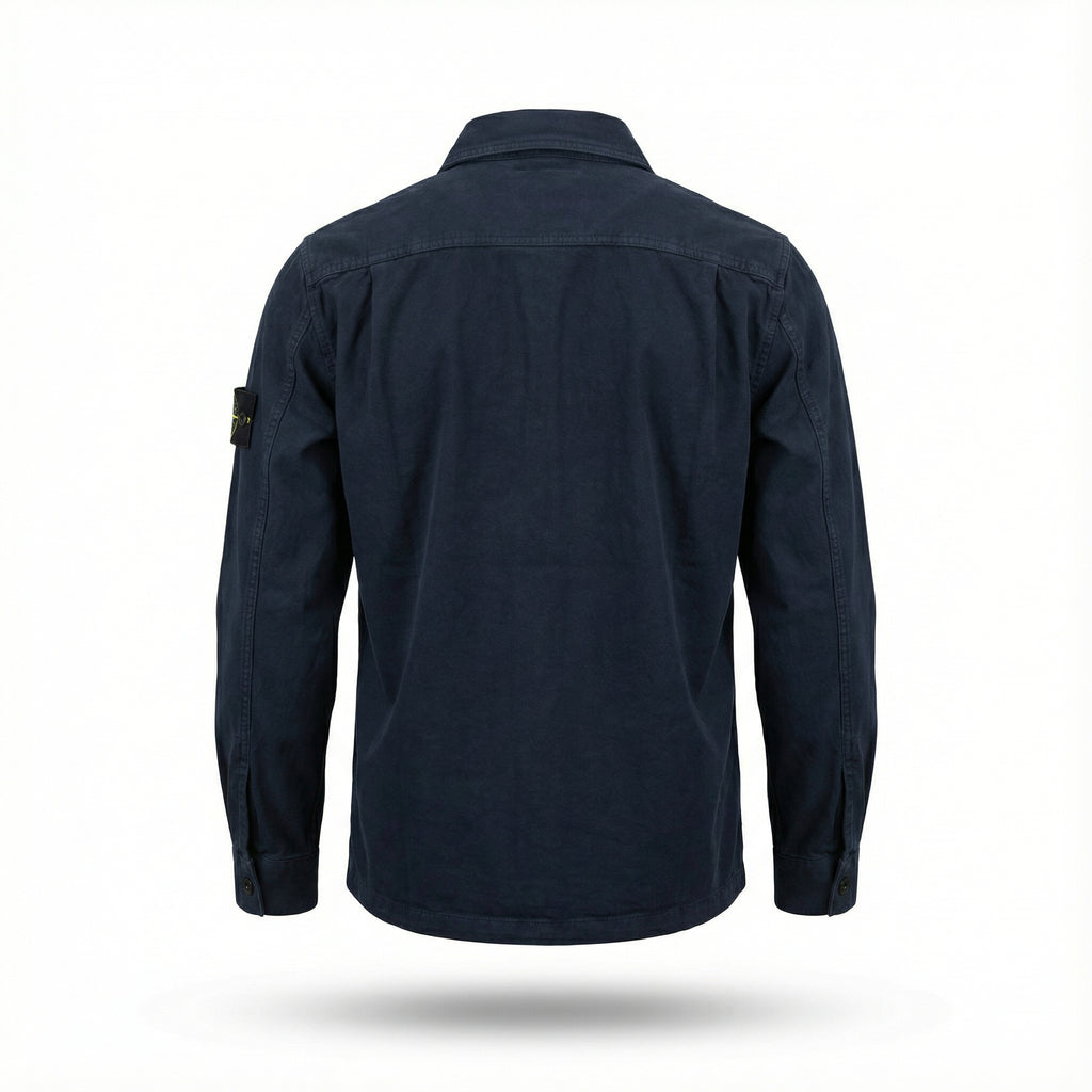 Stone Island Organic Panama Cotton Overshirt