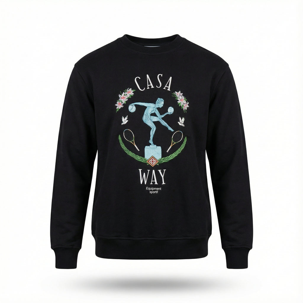 Casablanca Sweatshirt "Statue en marbre"