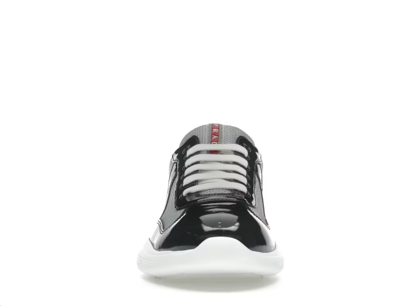 Prada America's Cup en cuir verni