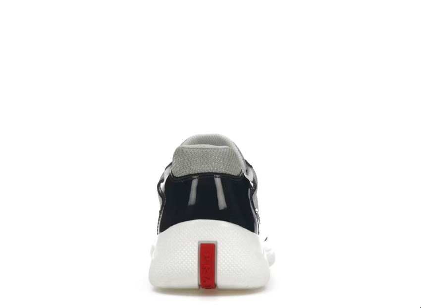 Prada America's Cup en cuir verni