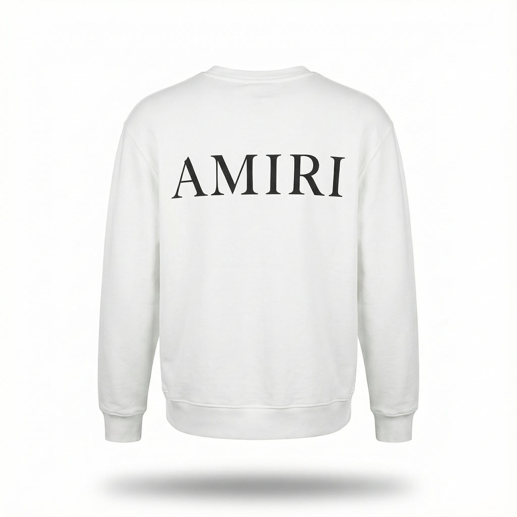 Amiri Sweat-shirt ras-du-cou à logo MA Core