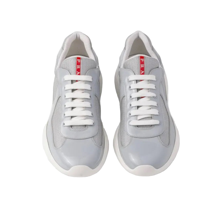 Prada America's Cup en cuir verni